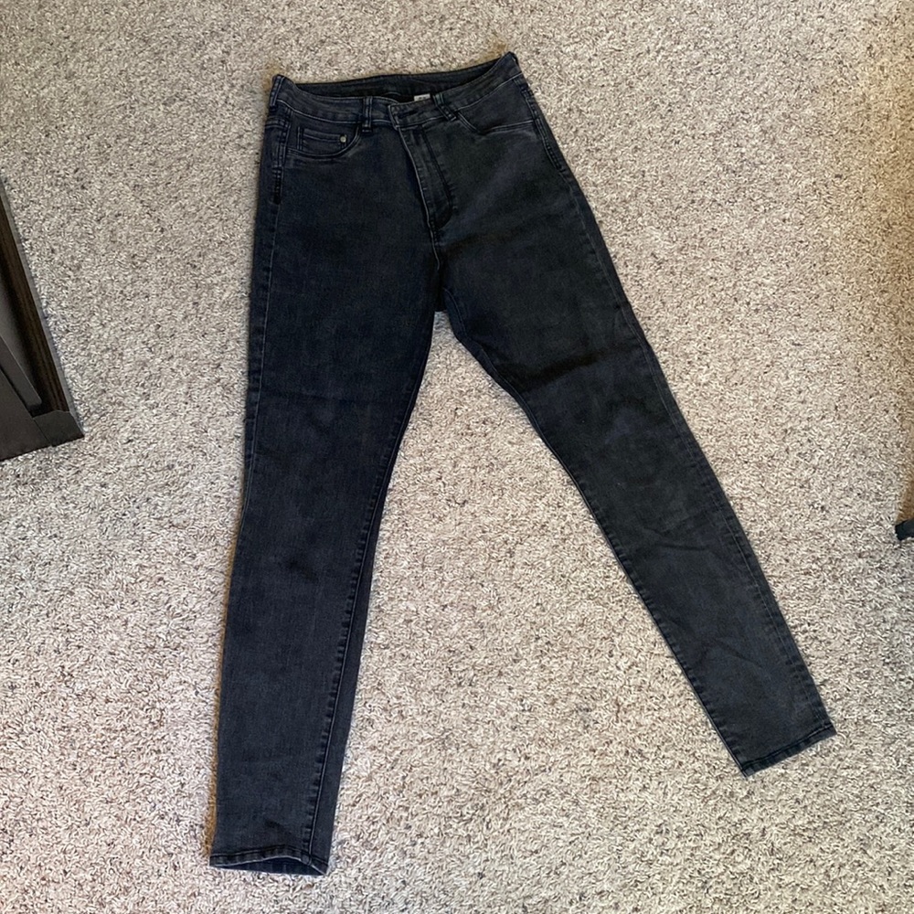 H&M black skinny jean high waisted